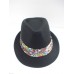 Neon Star by tokidoki Black Fedora Hat Colorful Fun NWT  eb-46613258